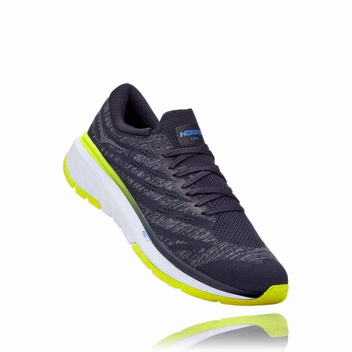 Hoka One One CAVU 3 Vegan Shoes For Men India Black IN-9368